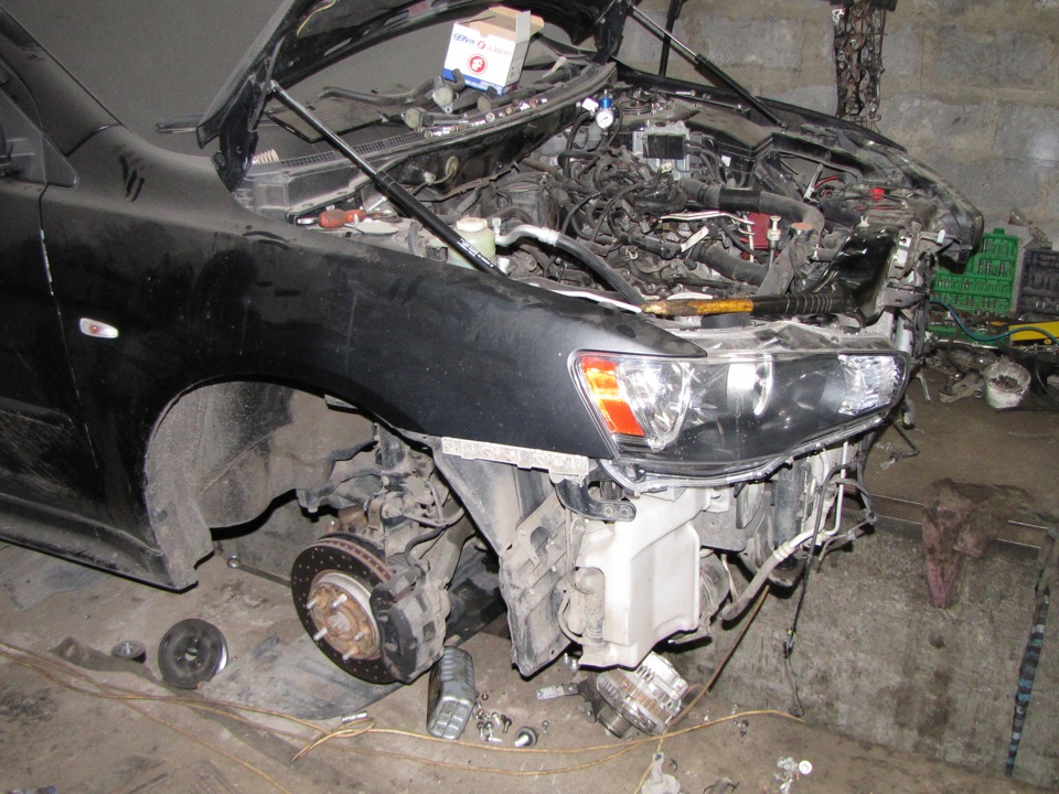 Початок проекту Mitsubishi Lancer Turbo. 1
