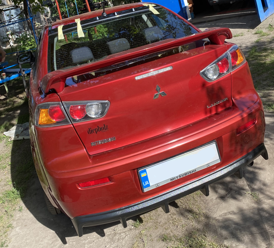Спідниця бампера + Гребінець 5
