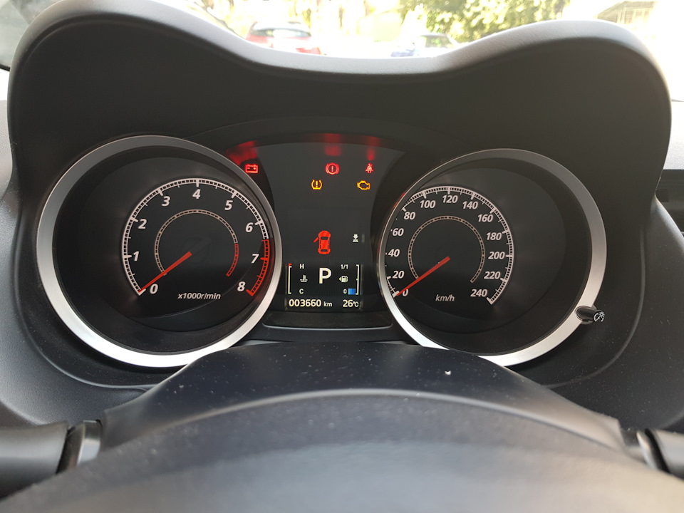 Заміна приладки на кольорову 8100C721 від нових ASX. Не все так гладко. 2