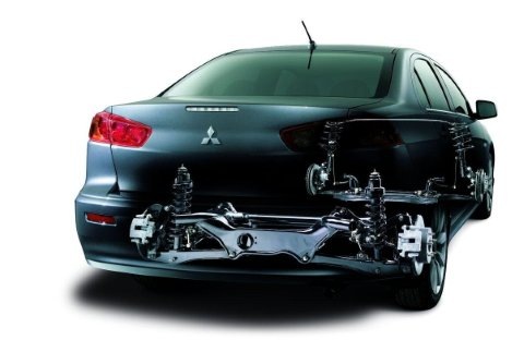 Скрипи та стукіт у задній підвісці LANCER X 1