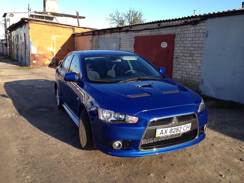 Капот EVO ВСТАНОВЛЕН 3