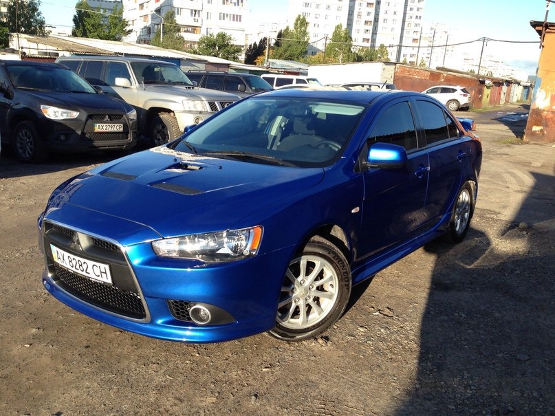 Капот EVO ВСТАНОВЛЕН 5
