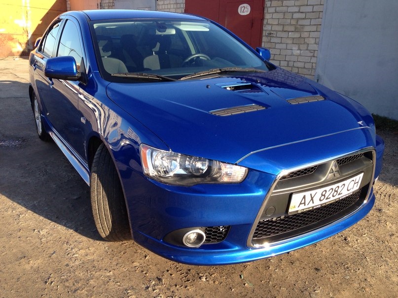 Капот EVO ВСТАНОВЛЕН 4