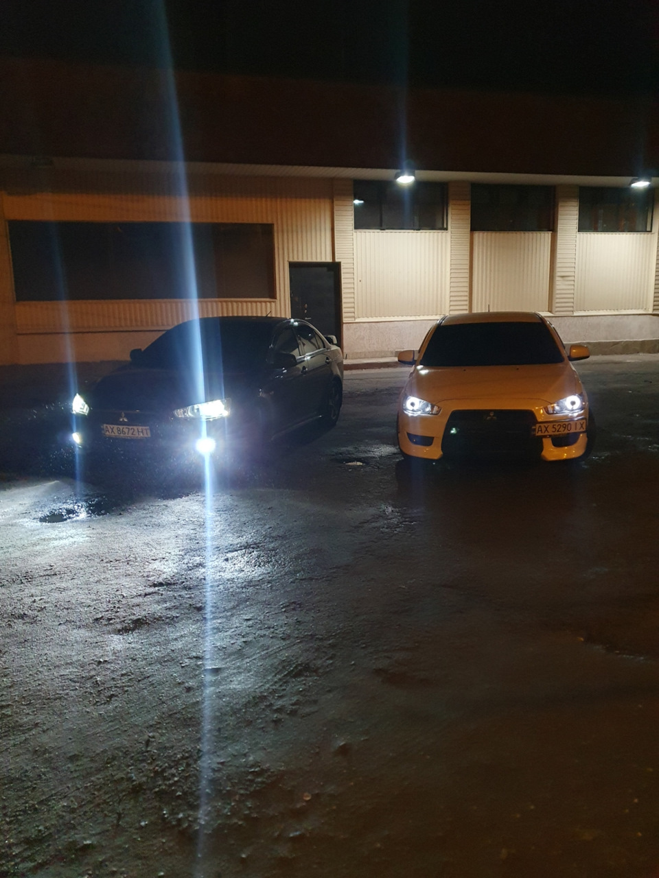 Обмін передніх фар 😈 5