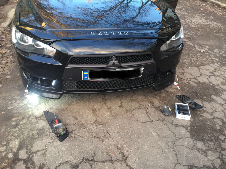 Спроба встановити Led у ПТФ 1