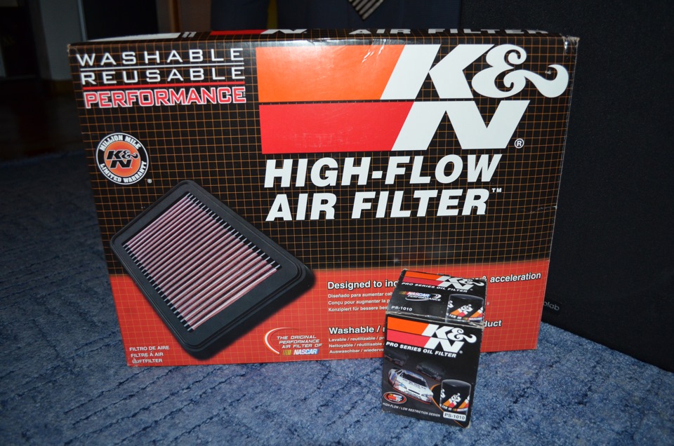 K&N Filters (Stock Replacement Air & Oil) 1