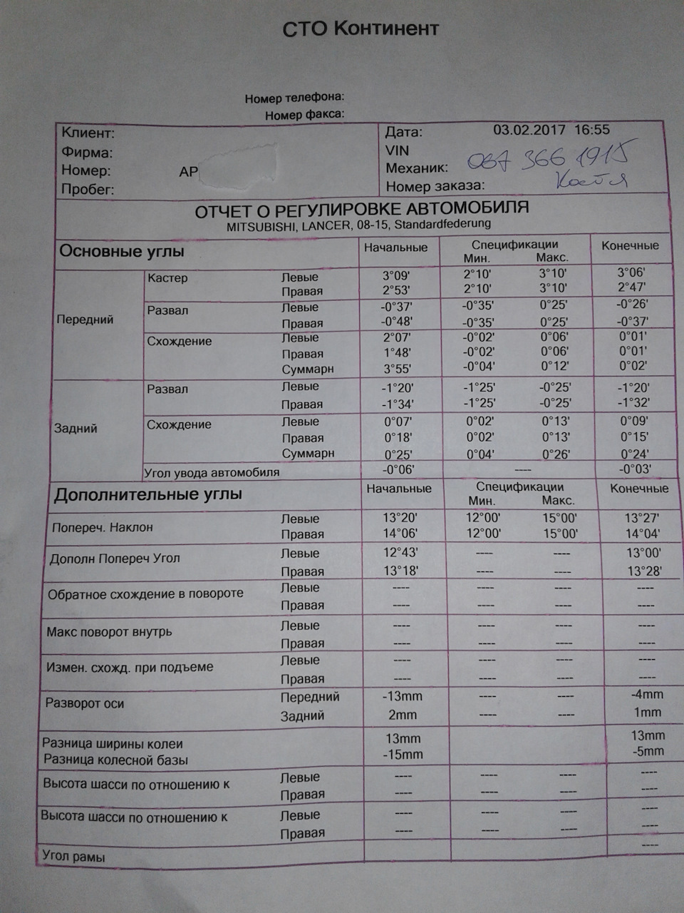ремонт ходової+заміна моторчика омивача 3
