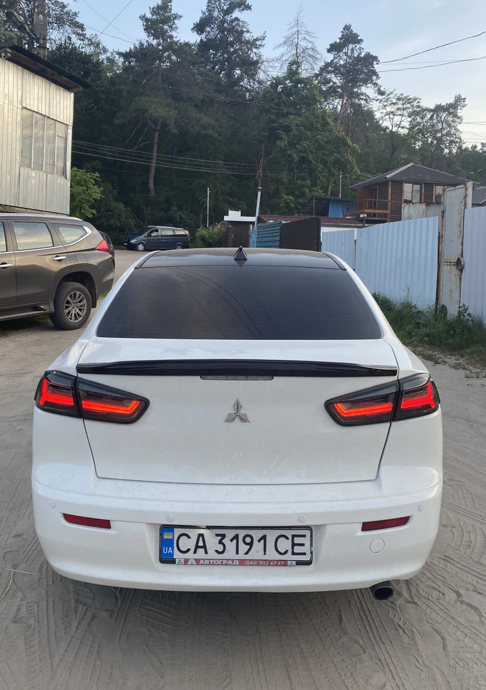 Встановив задні ліхтарі LED Audi-style