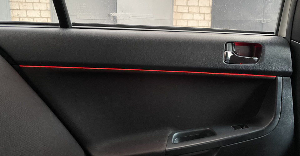 Підсвічування салону Ambient Light в Lancer X 3