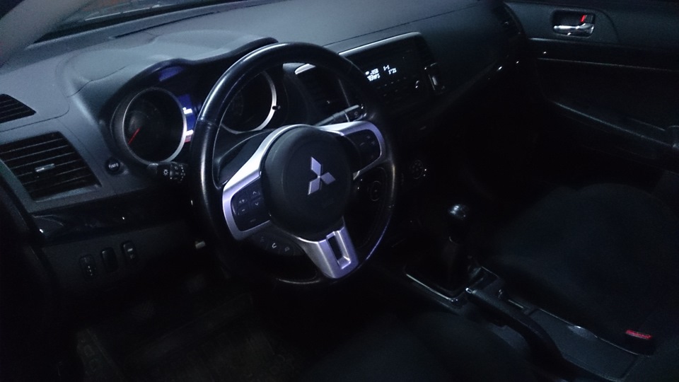 Руль від Evo X, Ralliart (встановлений) 3