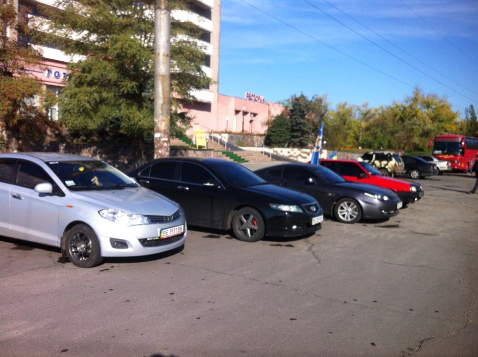 Зустріч на честь дня автомобіліста))) 1