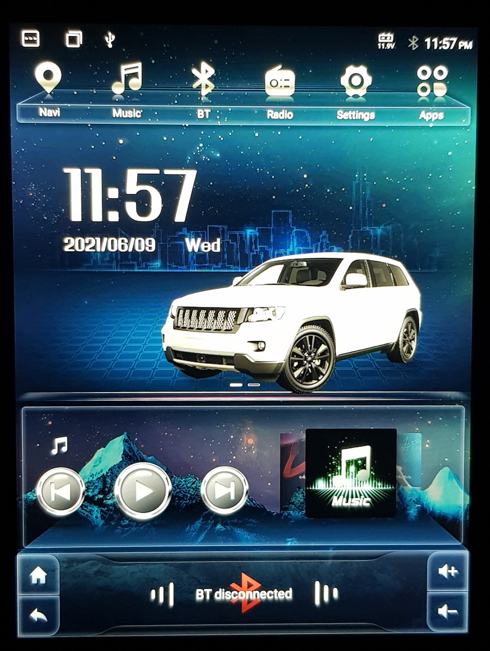 Android магнітола KiriNavi Tesla Style 9.7 2