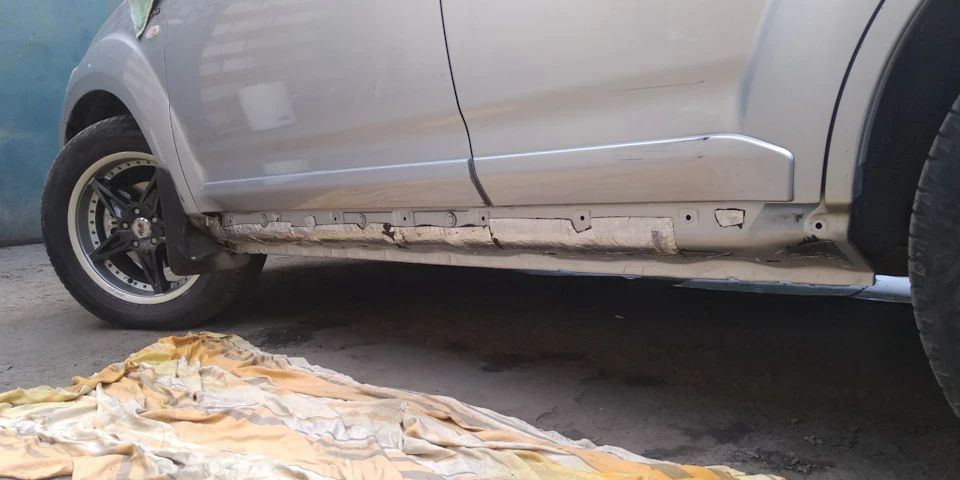 Шумо вібро ізоляція та ревізія порогів