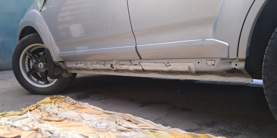 Шумо вібро ізоляція та ревізія порогів 1