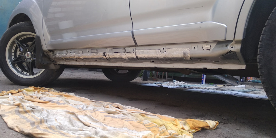 Шумо вібро ізоляція та ревізія порогів 2