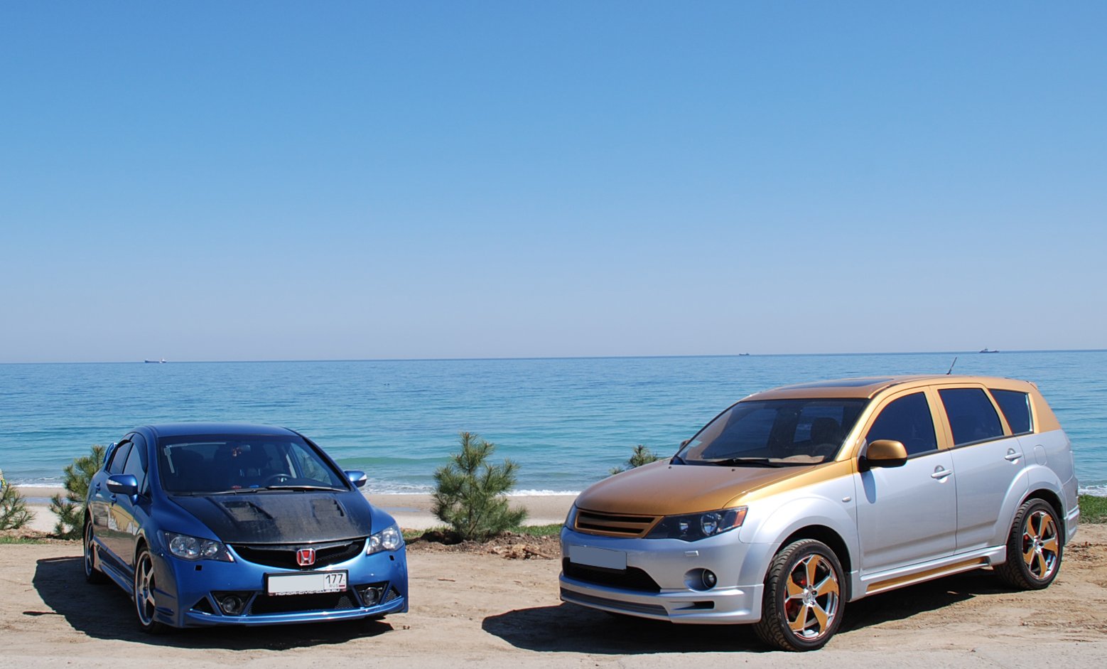 Outlander XL & Honda Civic 3