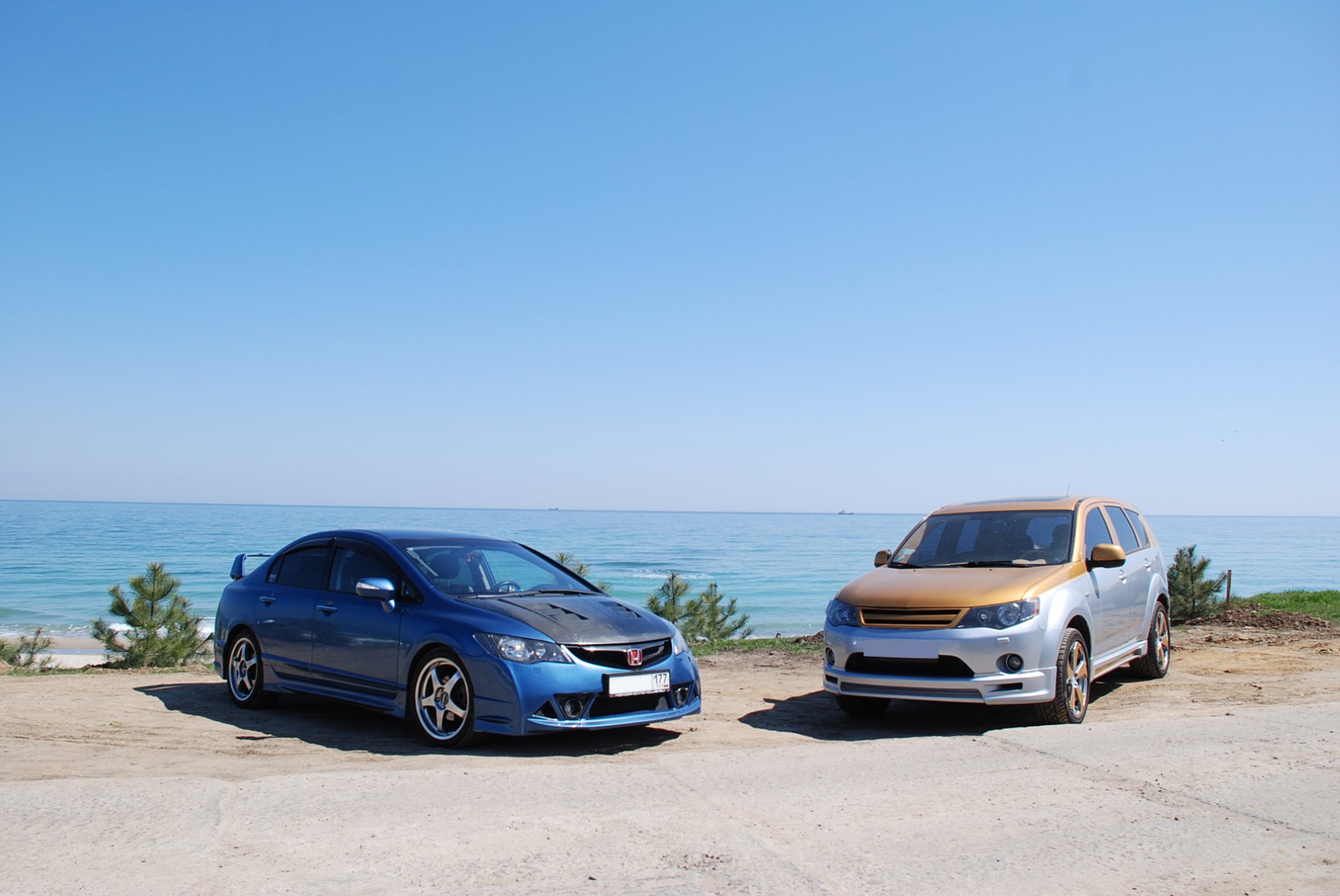 Outlander XL & Honda Civic 5