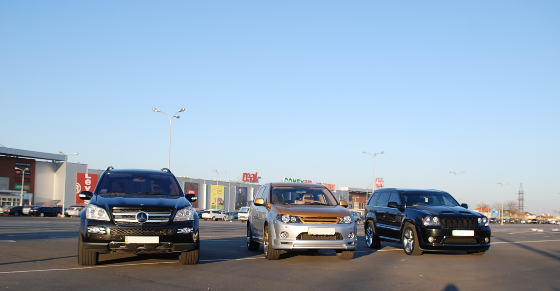 Outlander XL & SRT-8 & GL 450 1