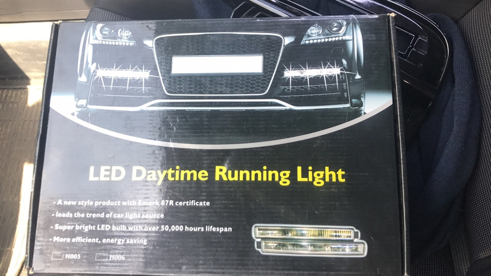 DRL/ДХО в бампер Roadest EMARK 87R CERTIFIED 1