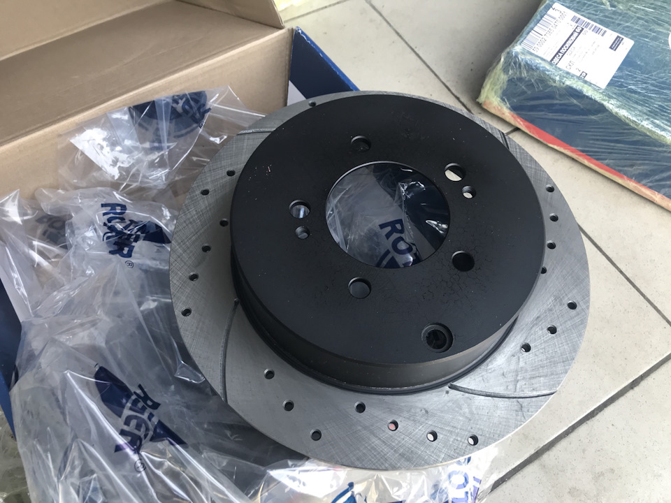 Тормозні диски Rotinger Tuning5 + Керамічні колодки PowerStop Evolutions 5