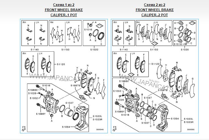 Тормозні колодки 1