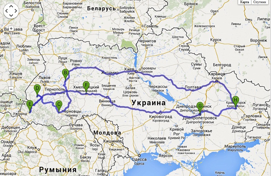 Відпустка.Західна Україна, ч.1: Дубно, Почаїв, Кременець 1