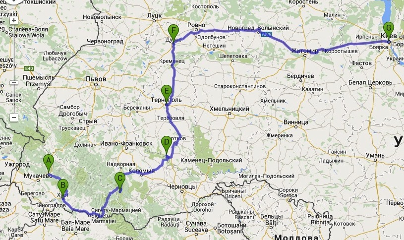 Західна Україна, 1: маршрут, Почаїв+Кременець 2