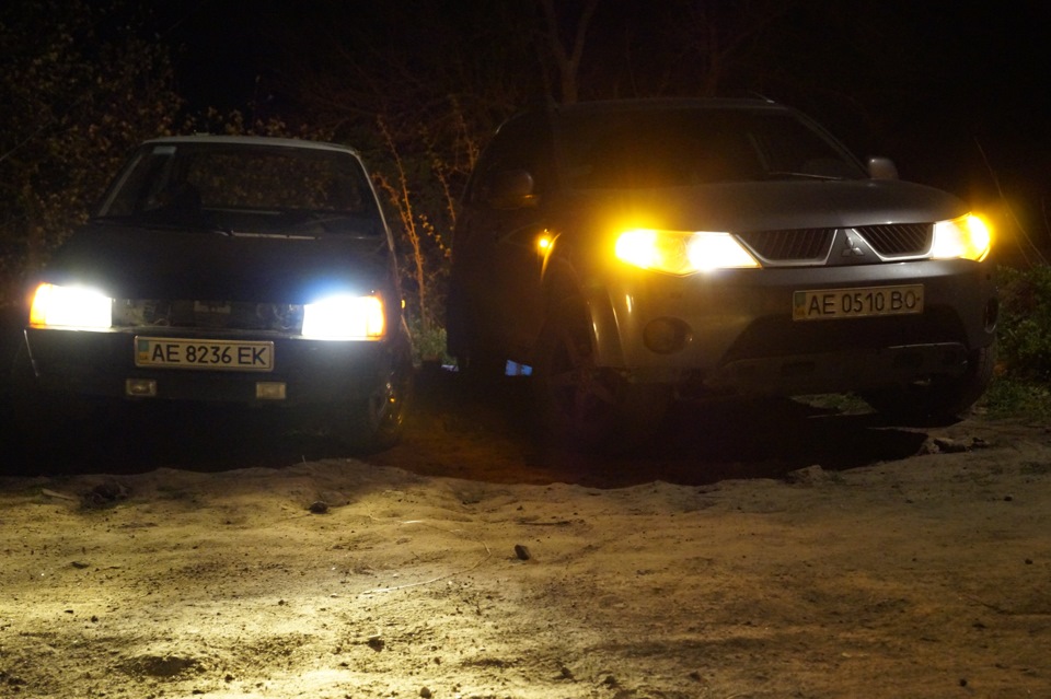(III-th) Фотосетик Outlander XL VS Tavria 1.3Li SportBack 3