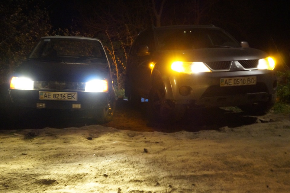 (III-th) Фотосетик Outlander XL VS Tavria 1.3Li SportBack 1