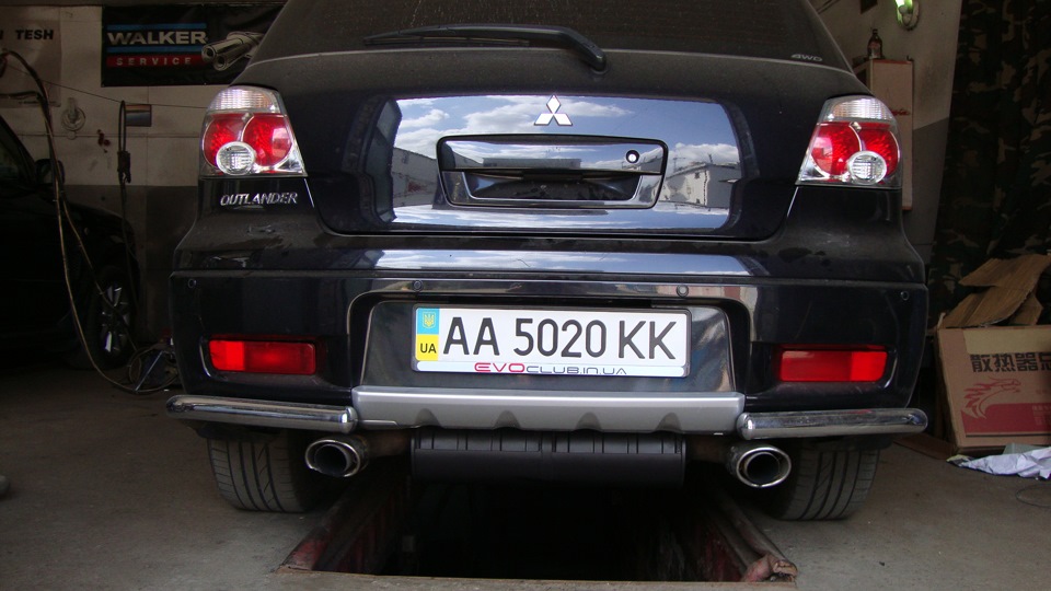 Повний вихлоп EVO X 1