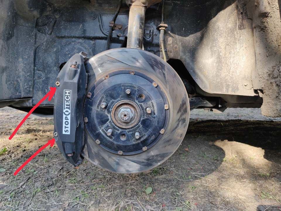 Заміна колодок суппорт stoptech 40 5