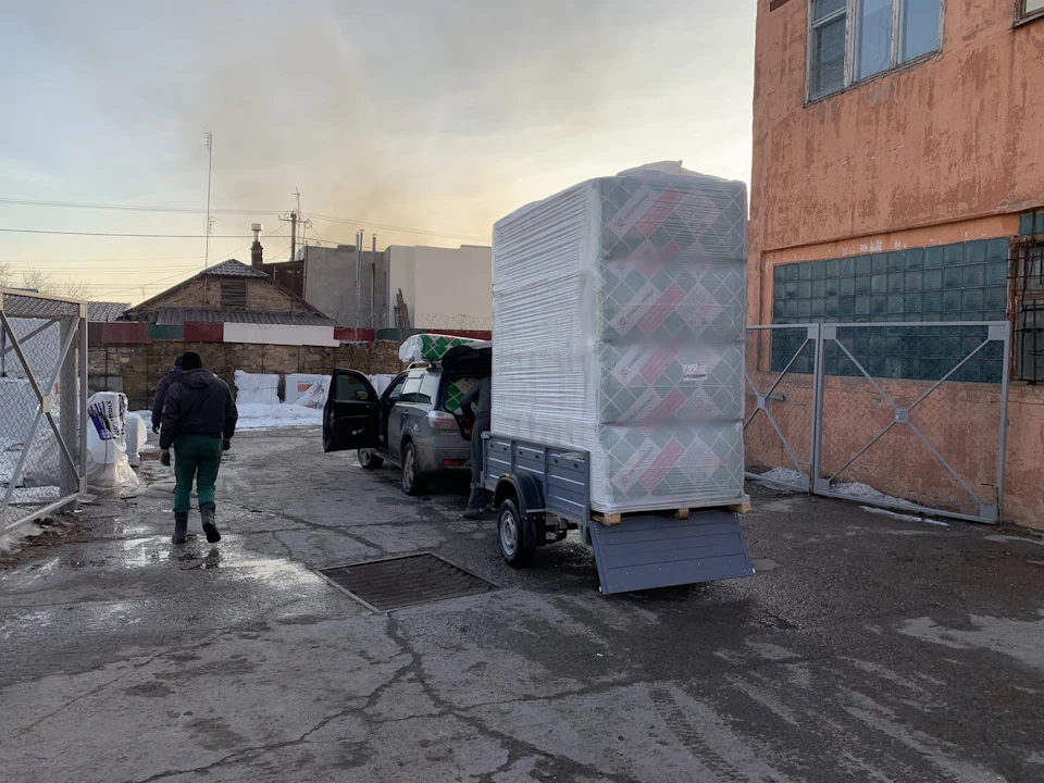 купив причіп і ось результат