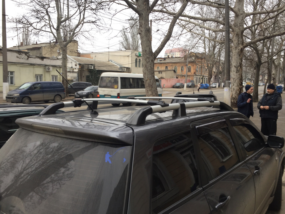 Поперечки на круглі рейлінги 5