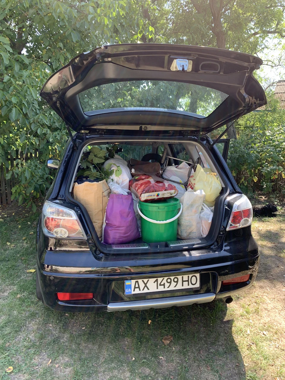 Знову змотався до села.
