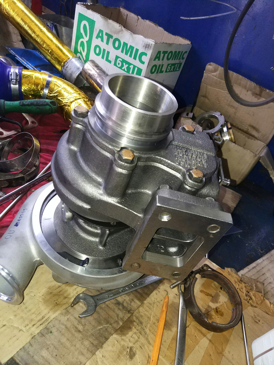 Новий конфіг HOLSET HE351W 4