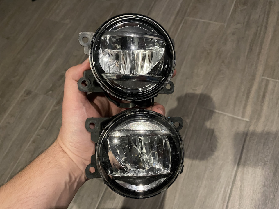 Встановлення оригінальних LED ПТФ 2
