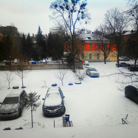 А у нас сніжок 29.03.15 2