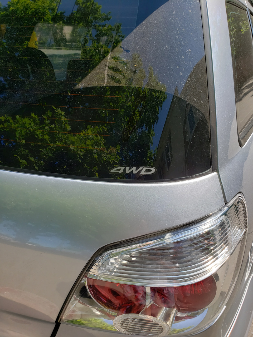 Наклейка 4WD 3