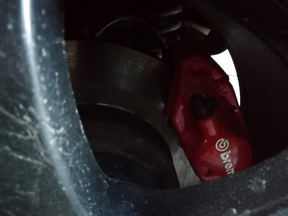 Задні гальмівні супорти EVO8 4