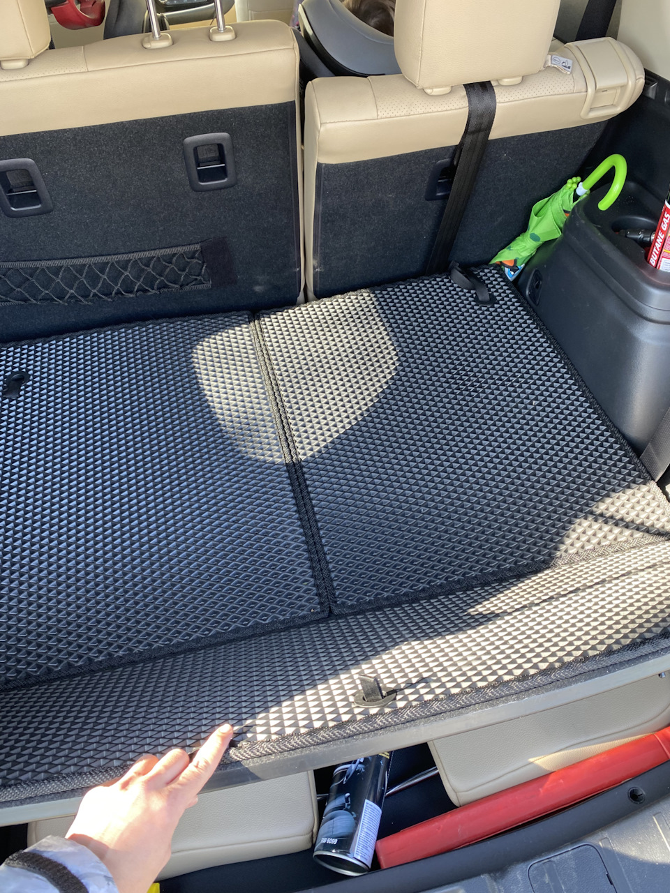 Килимок в багажник outlander (7 місць) 2