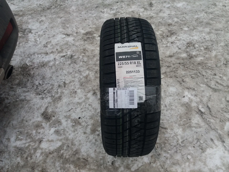 Зимові шини Marshal WinterCraft WS71 225/55 R18 102H XL