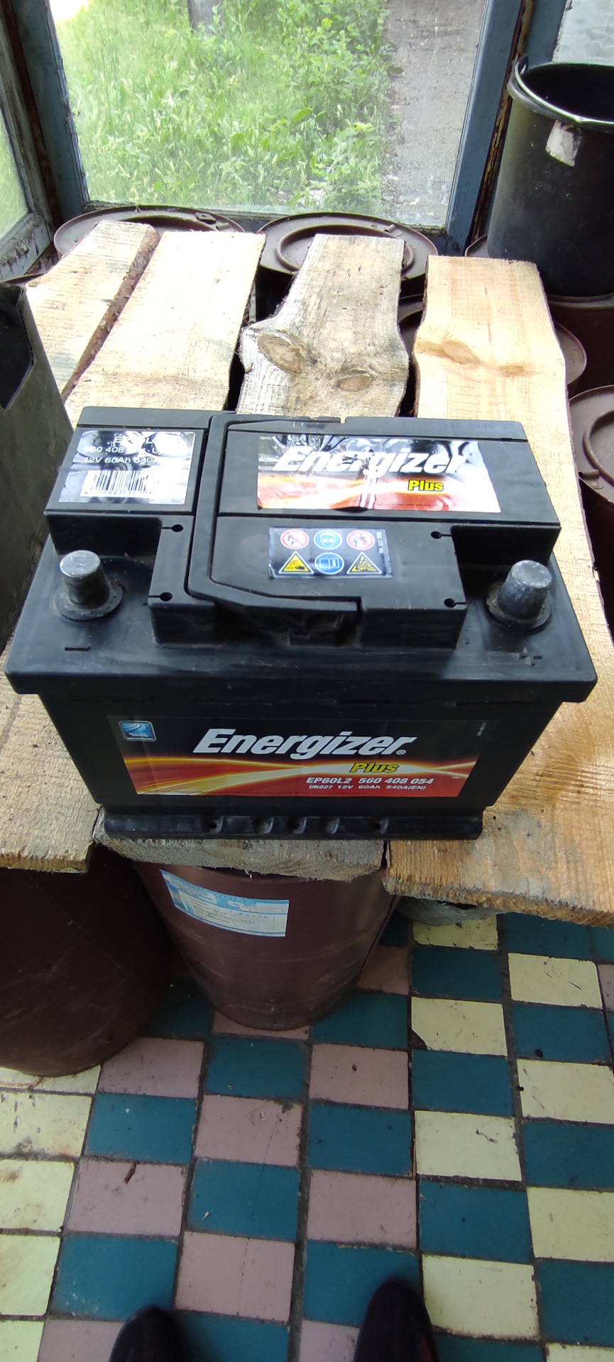 Закінчився акумулятор. Заміна Energizer на Varta 3