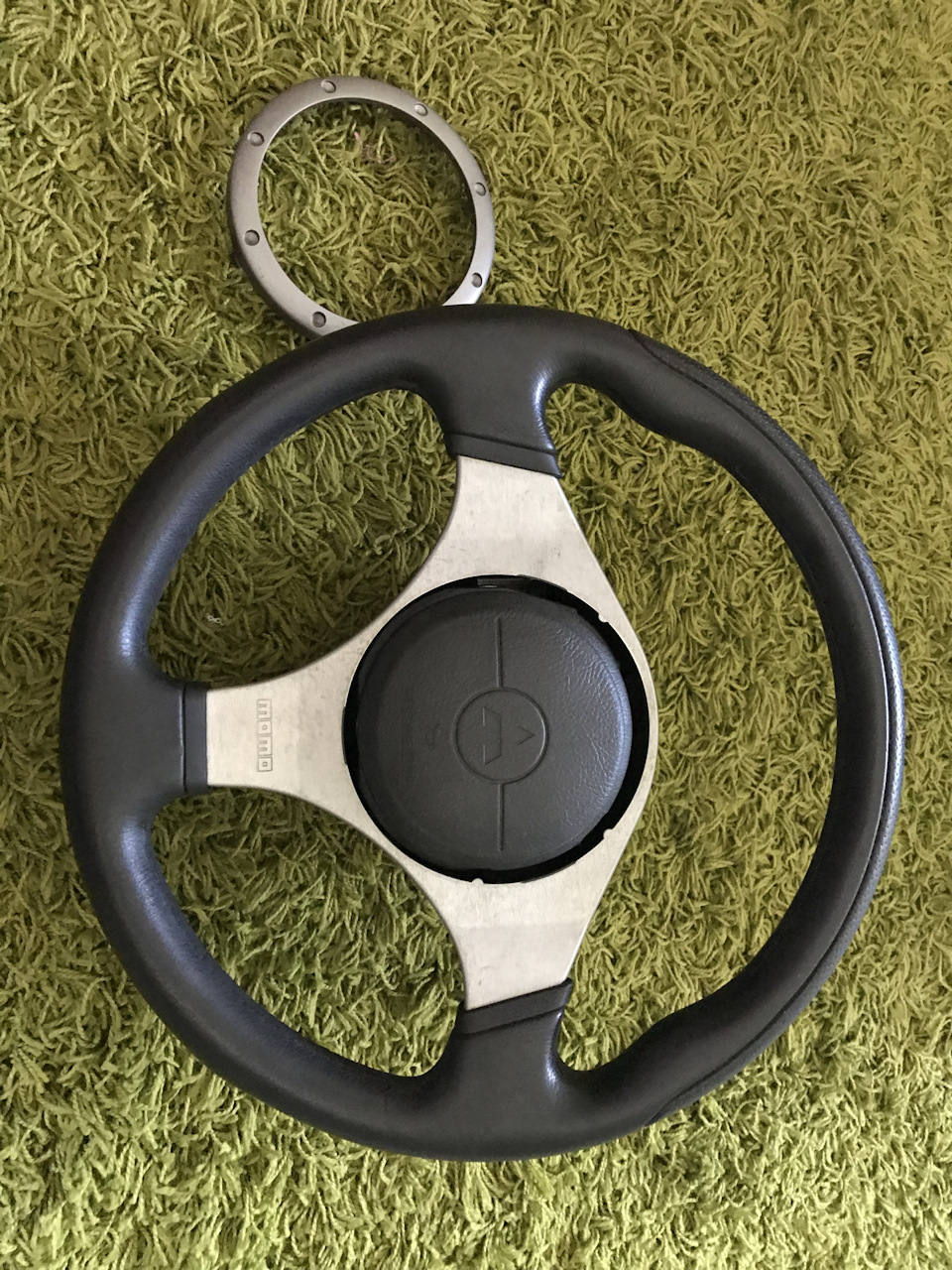 Руль МОМО від Mitsubishi Lancer в Mitsubishi Outlander 1 2