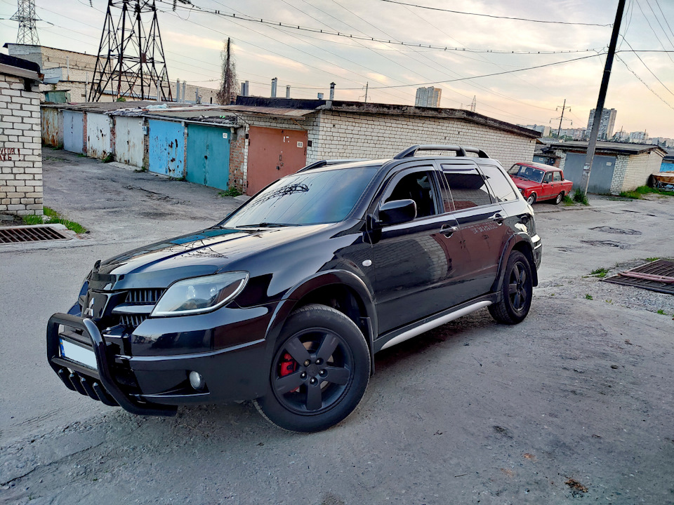 Встановлення кенгурятника + фарбування супортів. 1