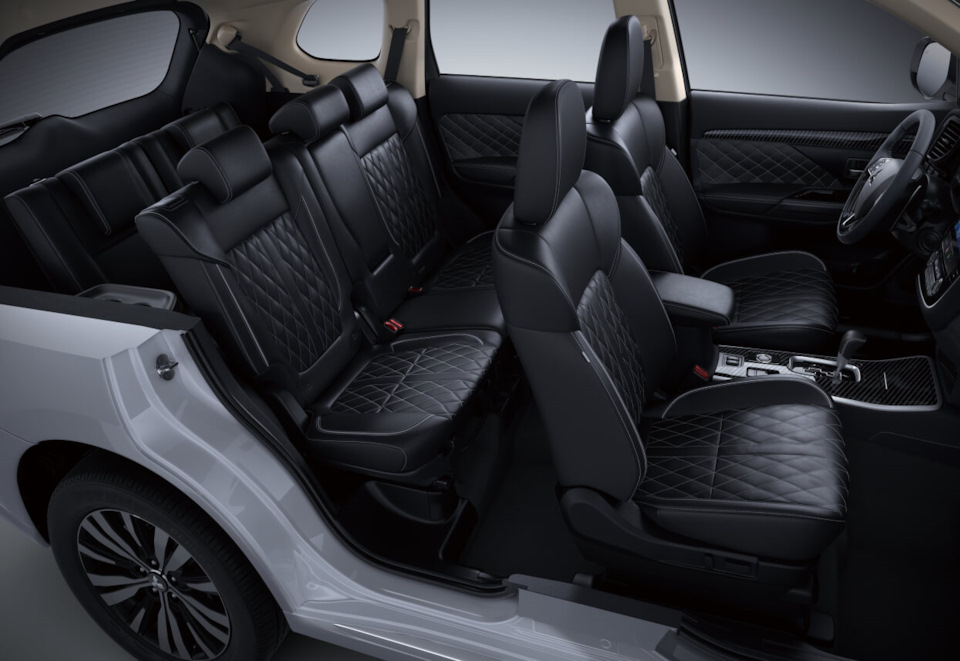 Салон від Outlander PHEV 2021 з поперековим упором і недостатня деталь 1