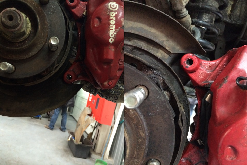 Прикладка задніх гальм Brembo Evo 9 5
