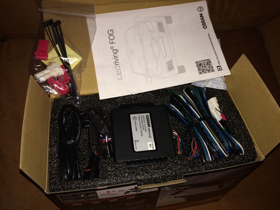 ПТФ + ДХО = LED OSRAM LEDriving® LEDFO 3