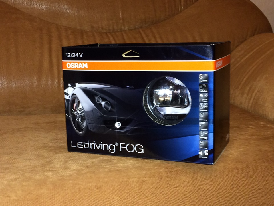 ПТФ + ДХО = LED OSRAM LEDriving® LEDFO 2
