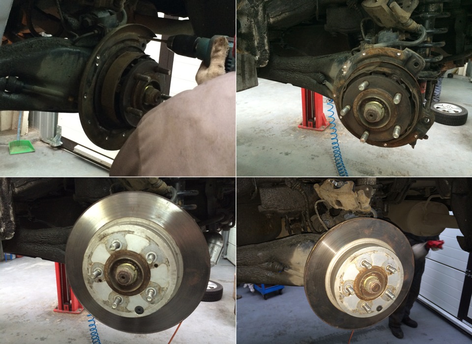 Встановлення задніх гальм Brembo від Evo 9 3