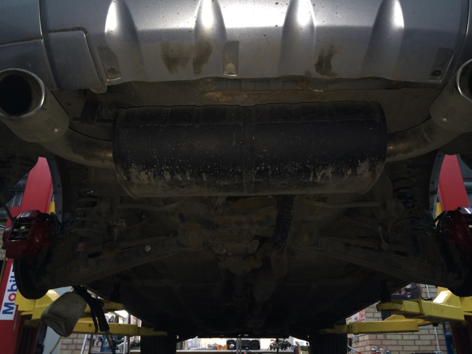 ЗВУК глушника Evo X + вид знизу ... 2